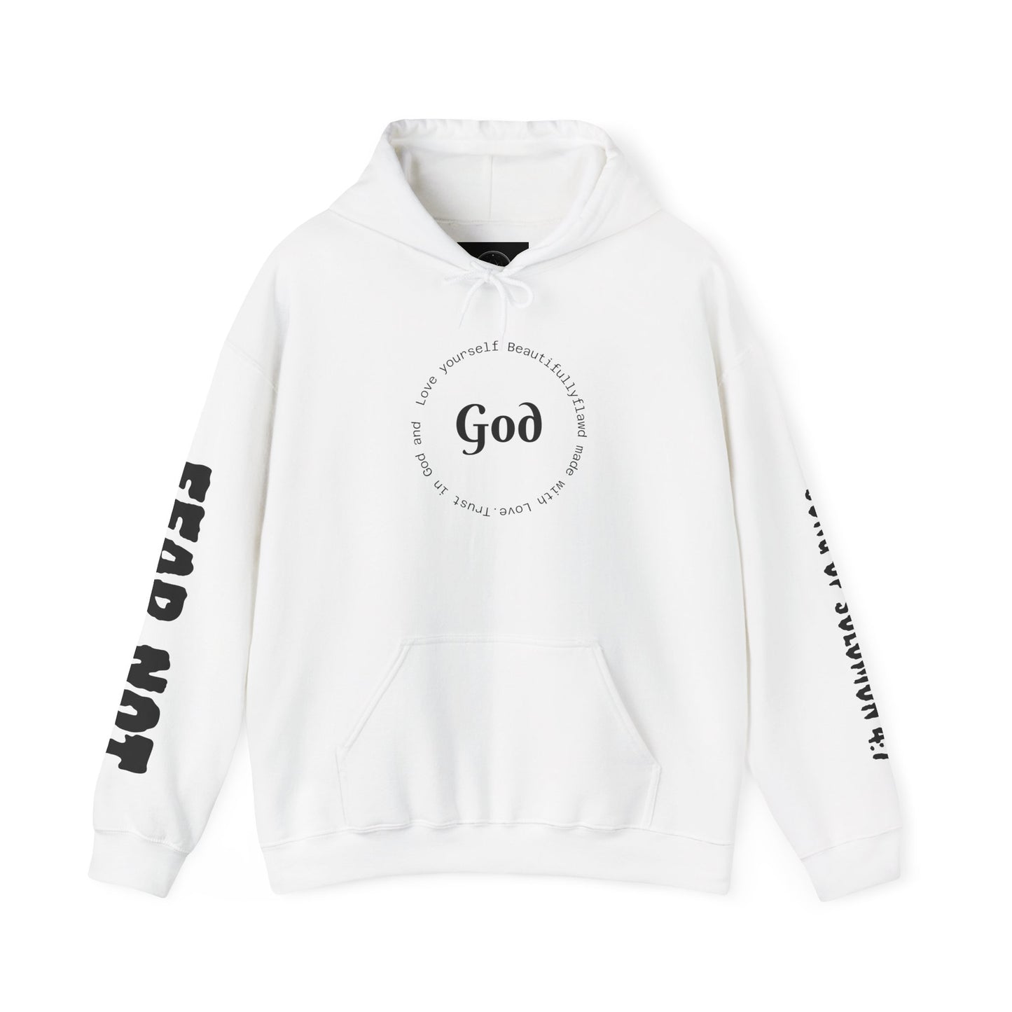 Inspirational Unisex Hooded Sweatshirt | Fear Not Design | Motivational Apparel, Casual Wear, Gift for Believers, Spiritual Hoodies